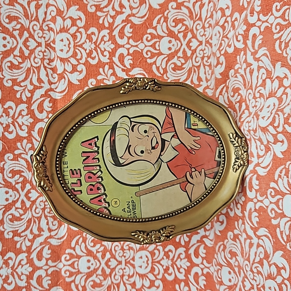 Little Sabrina comic page portrait